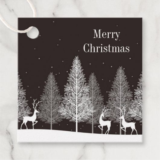 クリスマスプレゼントラベル フェイバータグ (正面)