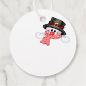 クリスマスプレゼントラベル フェイバータグ (裏面)