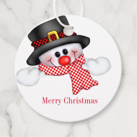 クリスマスプレゼントラベル フェイバータグ (正面)