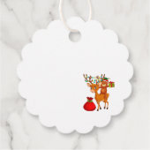 クリスマスプレゼントラベル フェイバータグ (裏面)