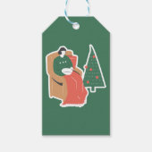 クリスマスプレゼントラベル-フェスティバル ギフトタグ (正面)