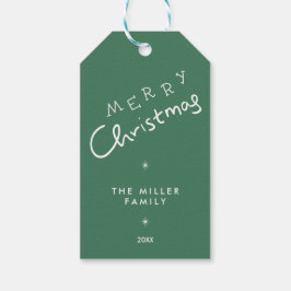 クリスマスプレゼントラベル-フェスティバル ギフトタグ