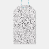 クリスマスプレゼントラベル、プレゼントラベル、つるラベル ギフトタグ (裏面)