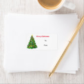 クリスマスプレゼントラベル ラベル (インサイチュ)