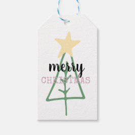 クリスマスプレゼントラベル。休日ラベル、モダンクリスマス ギフトタグ