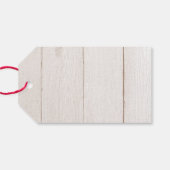 クリスマスプレゼントラベル |書道とアイビー ギフトタグ (裏面横)