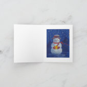 クリスマスプレゼントリース サンキューカード (内部)