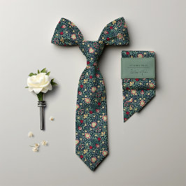 クリスマスプレゼントヴィンテージペルシャ・モリス・メンズ ネクタイ