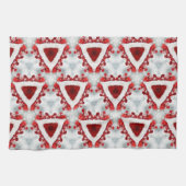 クリスマスプレゼント万華鏡のように千変万化するパターンキッチンタオル キッチンタオル (横)