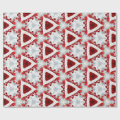 クリスマスプレゼント万華鏡のように千変万化するパターン包装紙 ラッピングペーパー (フラット)