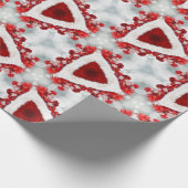 クリスマスプレゼント万華鏡のように千変万化するパターン包装紙 ラッピングペーパー (角)