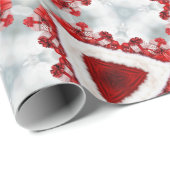 クリスマスプレゼント万華鏡のように千変万化するパターン包装紙 ラッピングペーパー (ロールコーナー)