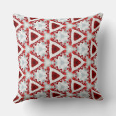 クリスマスプレゼント万華鏡のように千変万化するパターン枕 クッション (裏面)