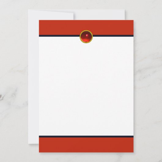 クリスマスプレゼント付きレディアールデコクリスマス 招待状 (裏面)