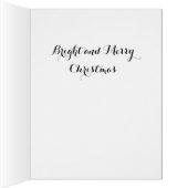 クリスマスプレゼント付き婦人アールデコ美しいファッション (内側(右))