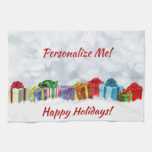 クリスマスプレゼント包まれたギフトハッピーホリデー