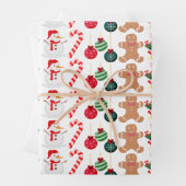 クリスマスプレゼント包装紙 ラッピングペーパーシート (インサイチュ)