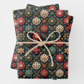 クリスマスプレゼント包装紙 ラッピングペーパーシート (インサイチュ)