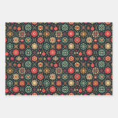 クリスマスプレゼント包装紙 ラッピングペーパーシート (正面2)