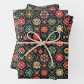 クリスマスプレゼント包装紙 ラッピングペーパーシート (インサイチュ)