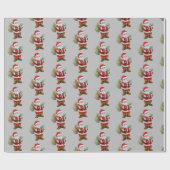 クリスマスプレゼント包装紙 ラッピングペーパー (フラット)