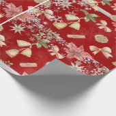 クリスマスプレゼント包装紙 ラッピングペーパー (角)