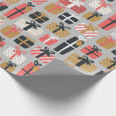 クリスマスプレゼント包装紙 ラッピングペーパー (角)