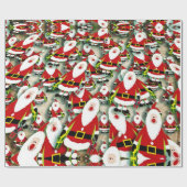 クリスマスプレゼント包装紙 ラッピングペーパー (フラット)