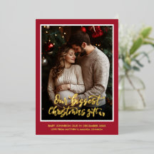 クリスマスプレゼント妊娠写真発表