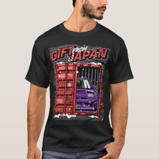 クリスマスプレゼント日産180SX日本 Tシャツ