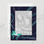 クリスマスプレゼント枠 シーズンポストカード (正面/裏面)