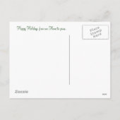 クリスマスプレゼント枠 シーズンポストカード (裏面)