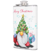 クリスマスプレゼント格言（ギフト付き） フラスク (左)