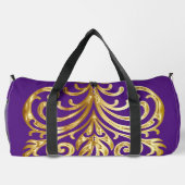 クリスマスプレゼント機関®大 ダッフルバッグ (裏面)