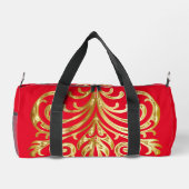 クリスマスプレゼント機関®小 ダッフルバッグ (裏面)