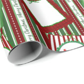 クリスマスプレゼント用オリジナル包装紙-スクラップブック 可愛い ラッピングペーパー (ロールコーナー)