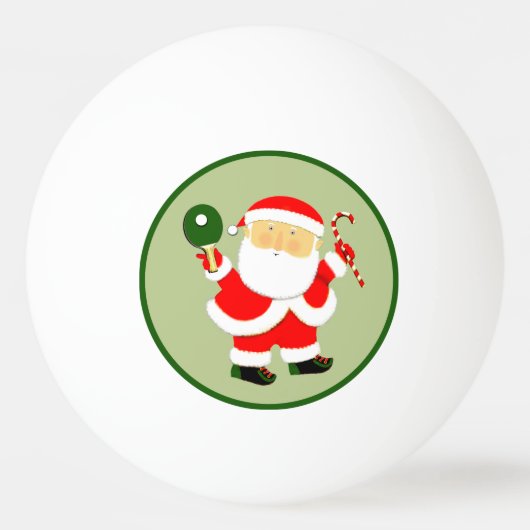 クリスマスプレゼント用卓球グッズ 卓球ボール (正面)