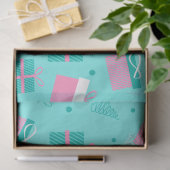 クリスマスプレゼント雪の結晶ブルークリスマス 薄葉紙 (ギフト)