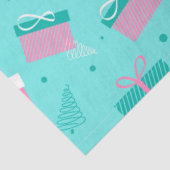 クリスマスプレゼント雪の結晶ブルークリスマス 薄葉紙 (詳細)