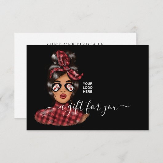 クリスマスプレゼント (正面/裏面)