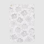 クリスマスプレゼント3 ゴルフタオル (正面)