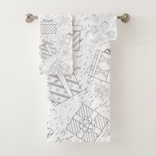 クリスマスプレゼント3 バスタオルセット (インサイチュ)