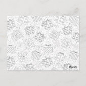 クリスマスプレゼント3 ポストカード (裏面)