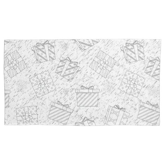 クリスマスプレゼント3 枕カバー (正面)