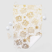 クリスマスプレゼント4 ゴルフタオル (インサイチュ)