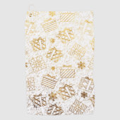 クリスマスプレゼント4 ゴルフタオル (正面)