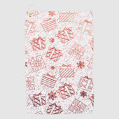 クリスマスプレゼント5 ゴルフタオル (正面)