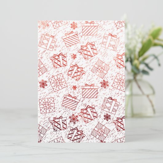 クリスマスプレゼント5 サンキューカード (スタンド正面)