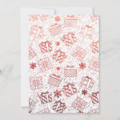 クリスマスプレゼント5 サンキューカード (裏面)