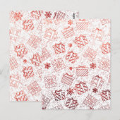 クリスマスプレゼント5 ポストカード (正面/裏面)